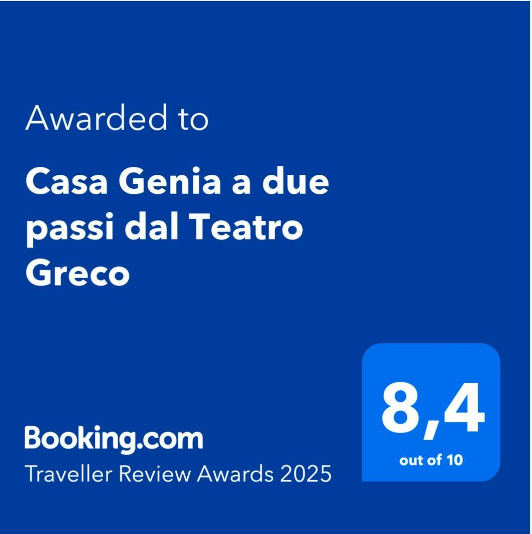 דירות סירקוזה Casa Genia A Due Passi Dal Teatro Greco מראה חיצוני תמונה